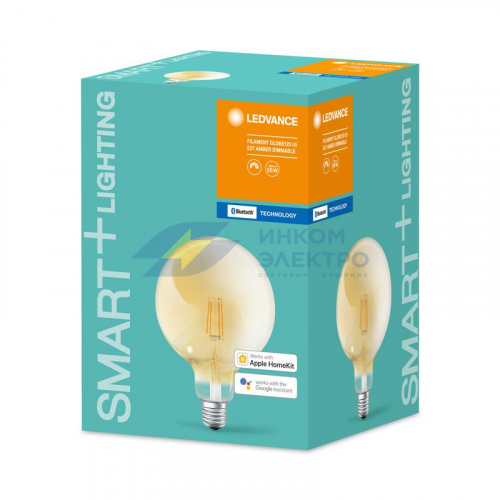 Лампа светодиодная SMART+ Filament Globe Dimmable 55 6Вт/2400К E27 LEDVANCE 4058075208599 фото 2