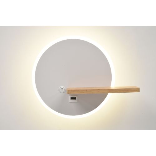 Светильник светодиодный Anastasia 6154-401 LED 22Вт 4000К настен. с выкл. Rivoli Б0066439 Светильник светодиодный Anastasia 6154-401 LED 22Вт 4000К настен. с выкл. Rivoli Б0066439