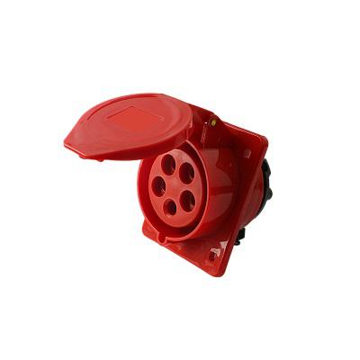 Розетка стационарная СП PPC 425 32А 5п 3PPEN 380В IP44 JazzWay 5073036 Розетка стационарная СП PPC 425 32А 5п 3PPEN 380В IP44 JazzWay 5073036