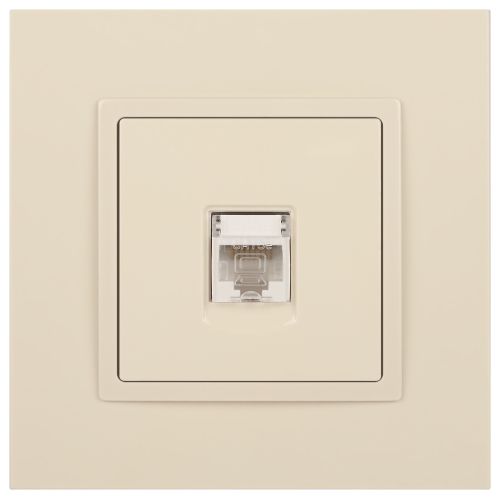 Розетка компьютерная 1-м Elegance 14-3107-02 RJ45 IP20 механизм сл. кость Эра Б0034303 фото 3 Розетка компьютерная 1-м Elegance 14-3107-02 RJ45 IP20 механизм сл. кость Эра Б0034303 фото 3