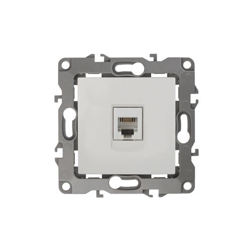 Розетка телефонная Эра12 12-3105-01 RJ11 IP20 бел. Эра Б0014711 Розетка телефонная Эра12 12-3105-01 RJ11 IP20 бел. Эра Б0014711