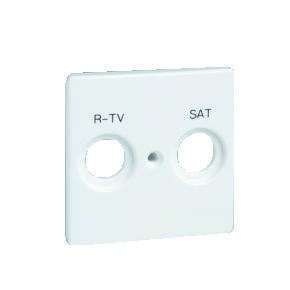 Накладка розетки R-TV+SAT Simon82 одиноч. бел. 82097-30 Накладка розетки R-TV+SAT Simon82 одиноч. бел. 82097-30