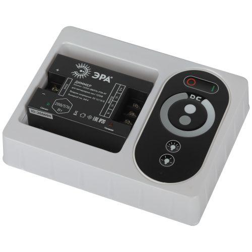 Диммер для светодиодной ленты Dimmer-12/24В-288/576-IP20-RF с радио пультом (для ленты RGB+W) Эра Б0061115 фото 2 Диммер для светодиодной ленты Dimmer-12/24В-288/576-IP20-RF с радио пультом (для ленты RGB+W) Эра Б0061115 фото 2