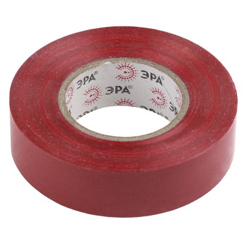 Изолента ПВХ 19ммх20м красн. ET1920RED Эра C0036541 фото 3 Изолента ПВХ 19ммх20м красн. ET1920RED Эра C0036541 фото 3