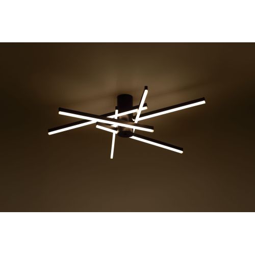 Светильник светодиодный Violet 6180-201 LED 90Вт 3000-6000К потолочн. черн. с пультом Rivoli Б0068479 фото 7 Светильник светодиодный Violet 6180-201 LED 90Вт 3000-6000К потолочн. черн. с пультом Rivoli Б0068479 фото 7