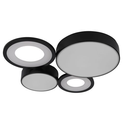 Светильник светодиодный Aliona 6161-701 LED 87Вт 3000-6000К потолочн. с пультом Rivoli Б0066451 фото 3 Светильник светодиодный Aliona 6161-701 LED 87Вт 3000-6000К потолочн. с пультом Rivoli Б0066451 фото 3