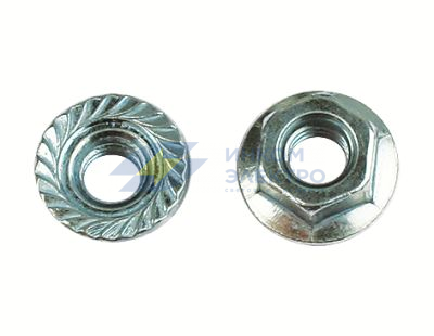 Гайка М8 с насечкой (уп.100шт) DKC CM100800INOX Гайка М8 с насечкой (уп.100шт) DKC CM100800INOX