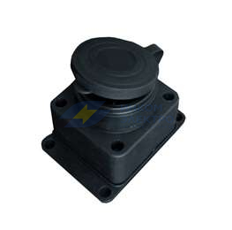 Розетка настенная 16А IP44 250В (еврослот) с заглушкой с заземл. каучук UNIVersal 602229 Розетка настенная 16А IP44 250В (еврослот) с заглушкой с заземл. каучук UNIVersal 602229