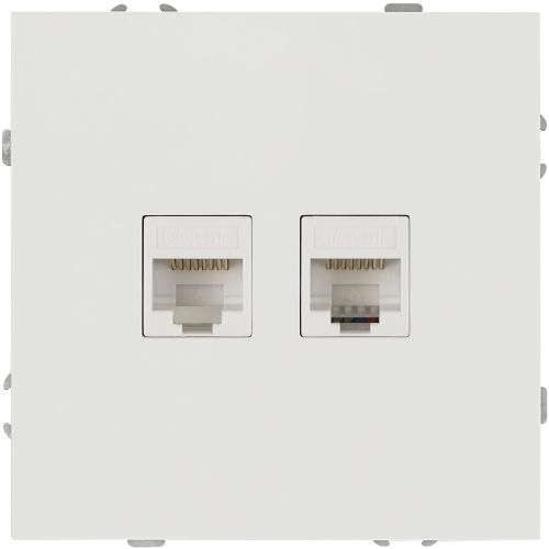 Розетка информационная 2-м СП Galaxy RJ45 16А IP20 250В бел. Эра Б0070756 Розетка информационная 2-м СП Galaxy RJ45 16А IP20 250В бел. Эра Б0070756