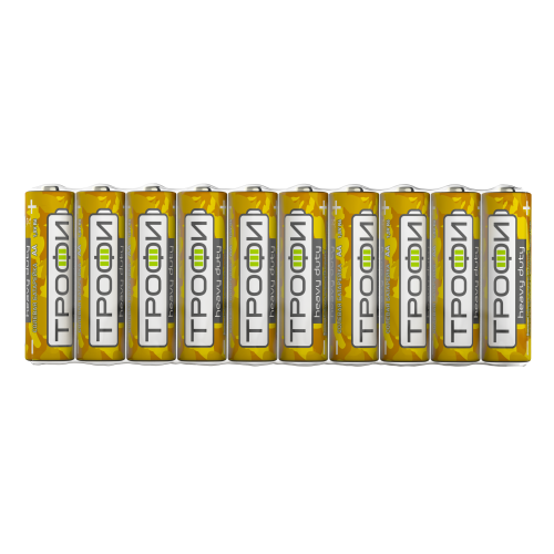Элемент питания солевой AA/R6 R6-10S CLASSIC HEAVY DUTY Zinc (уп.10шт) Трофи Б0042310 Элемент питания солевой AA/R6 R6-10S CLASSIC HEAVY DUTY Zinc (уп.10шт) Трофи Б0042310