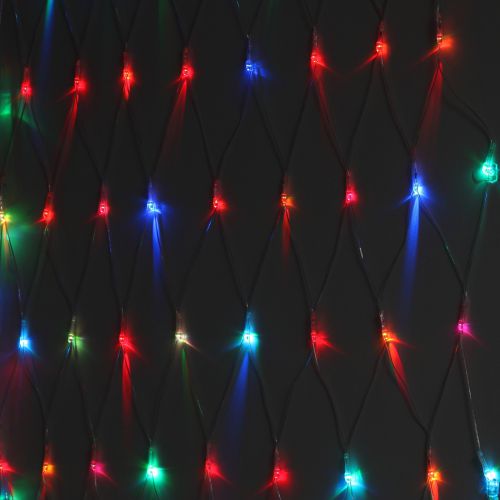 Гирлянда светодиодная "Сеть" 1.8мх1.5м 180LED 8 режимов 220В IP20 RGB ЭРА Б0041902 фото 4 Гирлянда светодиодная "Сеть" 1.8мх1.5м 180LED 8 режимов 220В IP20 RGB ЭРА Б0041902 фото 4