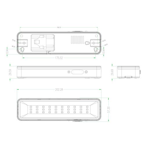 Светильник светодиодный DBA-105-0-20 30LED 5ч IP20 аварийный постоянный/непостоянный Эра Б0044398 фото 3 Светильник светодиодный DBA-105-0-20 30LED 5ч IP20 аварийный постоянный/непостоянный Эра Б0044398 фото 3