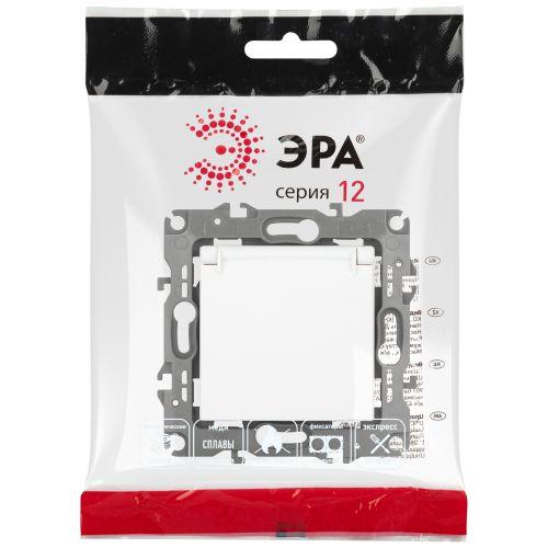 Розетка 16А 250В 2P+E Schuko защ. шторки с крышкой Эра12 12-2103-01М бел. матов. Эра Б0065675 фото 2 Розетка 16А 250В 2P+E Schuko защ. шторки с крышкой Эра12 12-2103-01М бел. матов. Эра Б0065675 фото 2