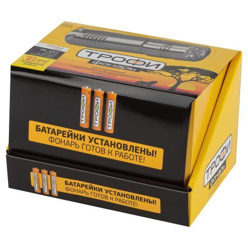 Фонарь TM9-box12 9хLED 3хААА в комплекте алюм. ПРОМО-бокс (уп.12шт) Трофи Б0004986 фото 2 Фонарь TM9-box12 9хLED 3хААА в комплекте алюм. ПРОМО-бокс (уп.12шт) Трофи Б0004986 фото 2