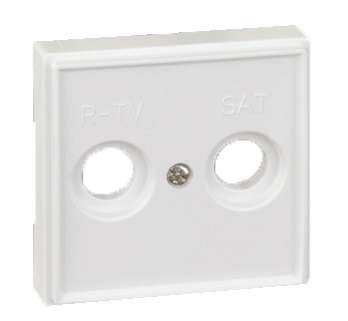 Крышка для розетки R-TV/SAT (ТВ/Спутник) Simon27 Scudo бел. 2705097-030 Крышка для розетки R-TV/SAT (ТВ/Спутник) Simon27 Scudo бел. 2705097-030