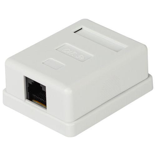 Розетка компьютерная 1 порт RJ45 кат.5E неэкранир. Эра Б0056901 фото 3 Розетка компьютерная 1 порт RJ45 кат.5E неэкранир. Эра Б0056901 фото 3