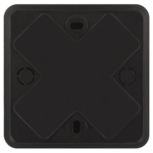 Коробка распаячная 75х75х28мм без клеммы IP40 черн. BS-B-75-75-28 Эра Б0061809 фото 4 Коробка распаячная 75х75х28мм без клеммы IP40 черн. BS-B-75-75-28 Эра Б0061809 фото 4