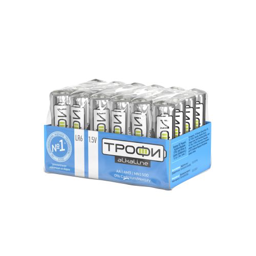 Элемент питания алкалиновый AA/LR6 LR6-24 bulk ENERGY POWER Alkaline (уп.24шт) Трофи Б0035376 фото 2 Элемент питания алкалиновый AA/LR6 LR6-24 bulk ENERGY POWER Alkaline (уп.24шт) Трофи Б0035376 фото 2