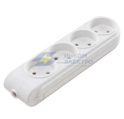 Колодка удлинителя 4-м без заземл. защ. шторки Makel N4010000 Колодка удлинителя 4-м без заземл. защ. шторки Makel N4010000