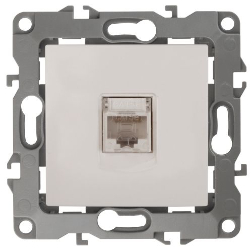 Розетка компьютерная Эра12 12-3107-02 RJ45 сл. кость Эра Б0014724 Розетка компьютерная Эра12 12-3107-02 RJ45 сл. кость Эра Б0014724
