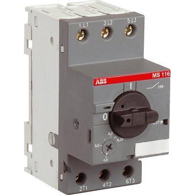 Выключатель авт. защиты двиг. MS-116-12.0 25kA ABB 1SAM250000R1012 Выключатель авт. защиты двиг. MS-116-12.0 25kA ABB 1SAM250000R1012