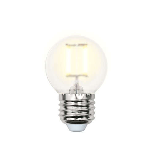 Лампа светодиодная LED-G45-6Вт/WW/E27/FR PLS02WH картон Uniel UL-00000302 Лампа светодиодная LED-G45-6Вт/WW/E27/FR PLS02WH картон Uniel UL-00000302