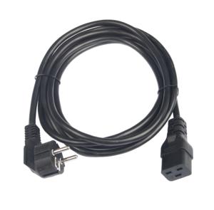 Кабель питания CEE 7/7 евровилка с заземл./разъем C19 IEC 60320 3х1.5кв.мм 250В 16А 3м черн. TLK TLK-PCC16-030 Кабель питания CEE 7/7 евровилка с заземл./разъем C19 IEC 60320 3х1.5кв.мм 250В 16А 3м черн. TLK TLK-PCC16-030