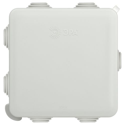 Коробка распаячная ОП 80х80х50мм IP55 с гермовводами 7 входов прямой монтаж сер. KOR-80-80-50-7gv-MP Эра Б0069877 фото 3 Коробка распаячная ОП 80х80х50мм IP55 с гермовводами 7 входов прямой монтаж сер. KOR-80-80-50-7gv-MP Эра Б0069877 фото 3