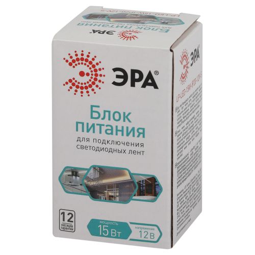 Блок питания LP-LED 15W-IP20-12V-S Эра Б0061118 фото 2 Блок питания LP-LED 15W-IP20-12V-S Эра Б0061118 фото 2