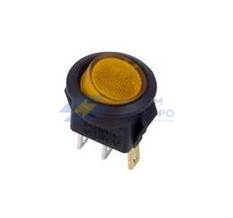 Выключатель клавишный круглый 250В 3А (3с) ON-OFF желт. с подсветкой Micro (RWB-106 SC-214) Rexant 36-2532 Выключатель клавишный круглый 250В 3А (3с) ON-OFF желт. с подсветкой Micro (RWB-106 SC-214) Rexant 36-2532