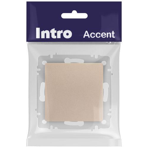 Переключатель перекрестный 1-кл. СП Accent 6-108-04 10А IP20 250В шампань Intro Б0063586 фото 2 Переключатель перекрестный 1-кл. СП Accent 6-108-04 10А IP20 250В шампань Intro Б0063586 фото 2