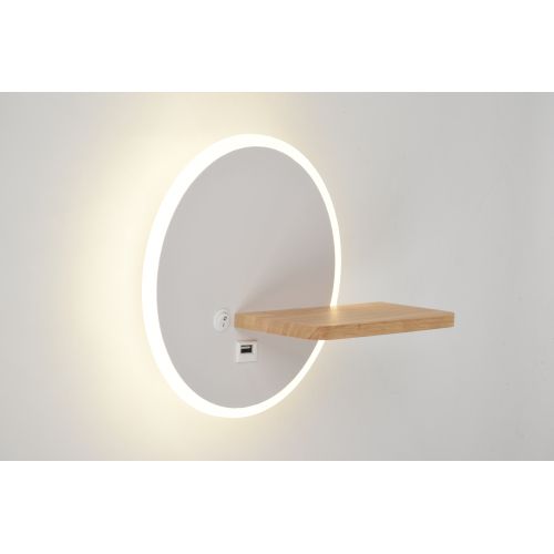 Светильник светодиодный Anastasia 6154-401 LED 22Вт 4000К настен. с выкл. Rivoli Б0066439 фото 2 Светильник светодиодный Anastasia 6154-401 LED 22Вт 4000К настен. с выкл. Rivoli Б0066439 фото 2
