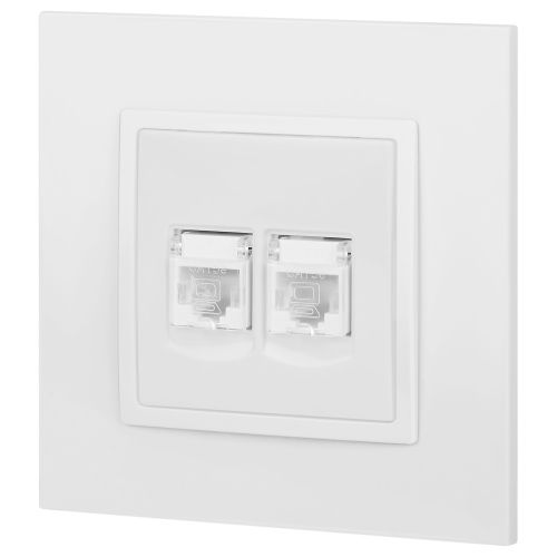 Розетка компьютерная 2-м Elegance 14-3108-01 RJ45 IP20 механизм бел. Эра Б0034308 фото 5 Розетка компьютерная 2-м Elegance 14-3108-01 RJ45 IP20 механизм бел. Эра Б0034308 фото 5
