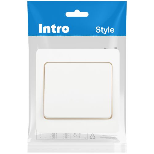 Кнопка СП Style 10А 250В IP20 бел. 7-109-01 Intro Б0060635 фото 2 Кнопка СП Style 10А 250В IP20 бел. 7-109-01 Intro Б0060635 фото 2