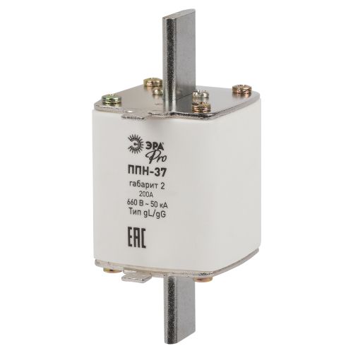 Предохранитель плавкий ППН-37 габарит 2 200А PRO ppn-37-2-200 Эра Б0063989 Предохранитель плавкий ППН-37 габарит 2 200А PRO ppn-37-2-200 Эра Б0063989