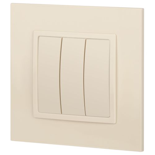 Выключатель 3-кл. СП Elegance 14-1107-02 10А IP20 250В 10AX механизм сл. кость Эра Б0034250 фото 6 Выключатель 3-кл. СП Elegance 14-1107-02 10А IP20 250В 10AX механизм сл. кость Эра Б0034250 фото 6