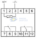 Реле промежуточное PK-2P (монтаж на DIN-рейке 35мм 220В 50Гц 2х8А 2 перекл.) F&F EA06.001.009 фото 2 Реле промежуточное PK-2P (монтаж на DIN-рейке 35мм 220В 50Гц 2х8А 2 перекл.) F&F EA06.001.009 фото 2