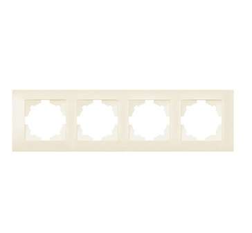 Рамка 4-м Cosmo крем. ABB 612-010300-228 Рамка 4-м Cosmo крем. ABB 612-010300-228