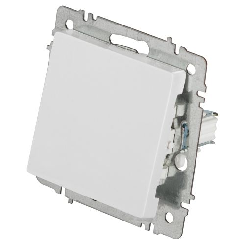 Переключатель перекрестный 1-кл. СП Accent 6-108-01 10А IP20 250В AL/CU бел. Intro Б0063578 фото 3 Переключатель перекрестный 1-кл. СП Accent 6-108-01 10А IP20 250В AL/CU бел. Intro Б0063578 фото 3