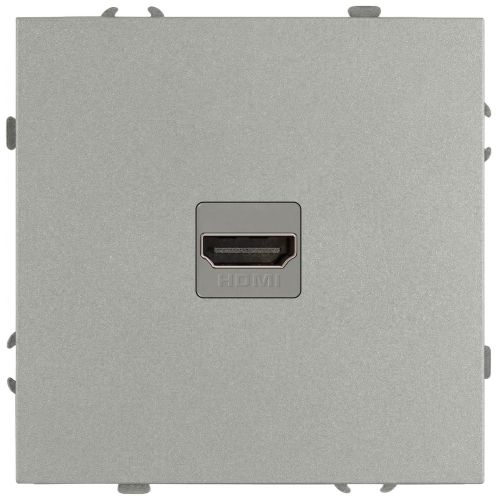 Розетка HDMI СП Galaxy 16А IP20 250В алюм. Эра Б0070796 Розетка HDMI СП Galaxy 16А IP20 250В алюм. Эра Б0070796