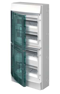 Бокс настенный 48М прозр. дверь Mistral65 (с клемм) ABB 1SLM006501A1207 Бокс настенный 48М прозр. дверь Mistral65 (с клемм) ABB 1SLM006501A1207