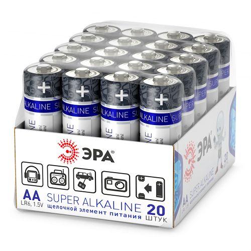 Элемент питания алкалиновый AA/LR6 LR6-20 bulk SUPER Alkaline (уп.20шт) Эра Б0054623 фото 2 Элемент питания алкалиновый AA/LR6 LR6-20 bulk SUPER Alkaline (уп.20шт) Эра Б0054623 фото 2