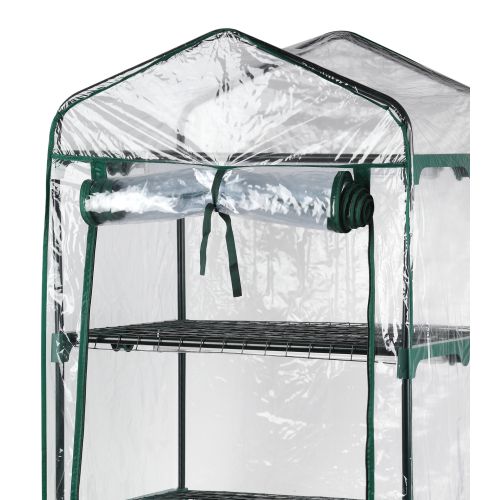 Чехол для теплиц GA-House-5-PVC cover 1930х690х490мм на молнии GREEN APPLE Б0063897 фото 3 Чехол для теплиц GA-House-5-PVC cover 1930х690х490мм на молнии GREEN APPLE Б0063897 фото 3