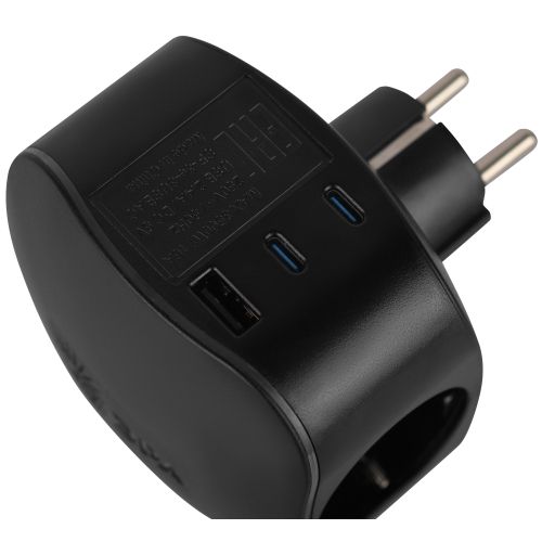Разветвитель 3-м SP-3e-3USBAC-B + 3 USB A+C с заземл. со шторками 16А черн. Эра Б0069082 фото 8 Разветвитель 3-м SP-3e-3USBAC-B + 3 USB A+C с заземл. со шторками 16А черн. Эра Б0069082 фото 8