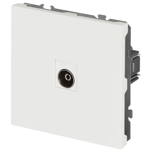 Розетка телевизионная одиночная TV 1вых. СП Galaxy 16А IP20 250В бел. матов. Эра Б0070729 фото 3 Розетка телевизионная одиночная TV 1вых. СП Galaxy 16А IP20 250В бел. матов. Эра Б0070729 фото 3
