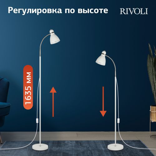 Торшер Alina 7086-501 40Вт 1хE27 напольн. Rivoli Б0062042 фото 3 Торшер Alina 7086-501 40Вт 1хE27 напольн. Rivoli Б0062042 фото 3
