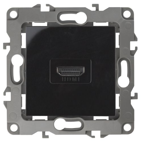 Розетка 12-3114-06 HDMI черн. ЭРА Б0027486 Розетка 12-3114-06 HDMI черн. ЭРА Б0027486