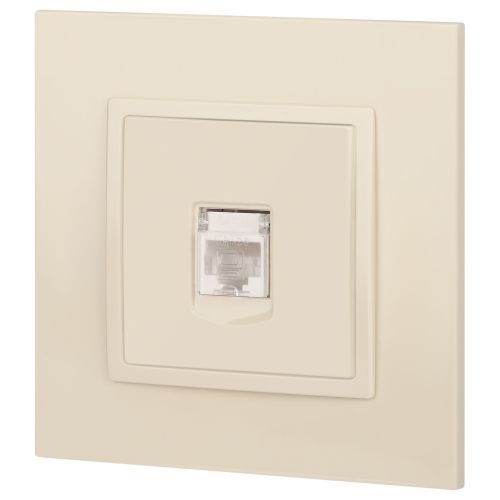 Розетка компьютерная 1-м Elegance 14-3107-02 RJ45 IP20 механизм сл. кость Эра Б0034303 фото 6 Розетка компьютерная 1-м Elegance 14-3107-02 RJ45 IP20 механизм сл. кость Эра Б0034303 фото 6