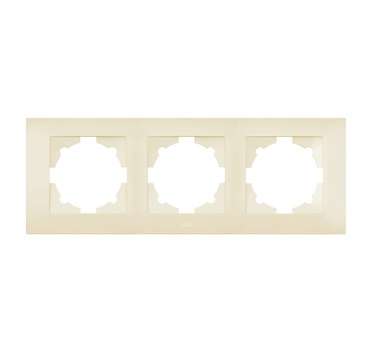 Рамка 3-м Cosmo крем. ABB 612-010300-227 Рамка 3-м Cosmo крем. ABB 612-010300-227