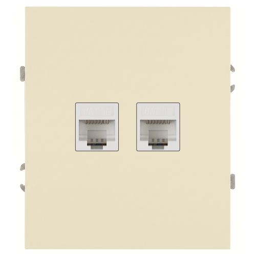 Розетка информационная 2-м СП Arktik RJ45 16А IP20 250В сл. кость Эра Б0070485 Розетка информационная 2-м СП Arktik RJ45 16А IP20 250В сл. кость Эра Б0070485
